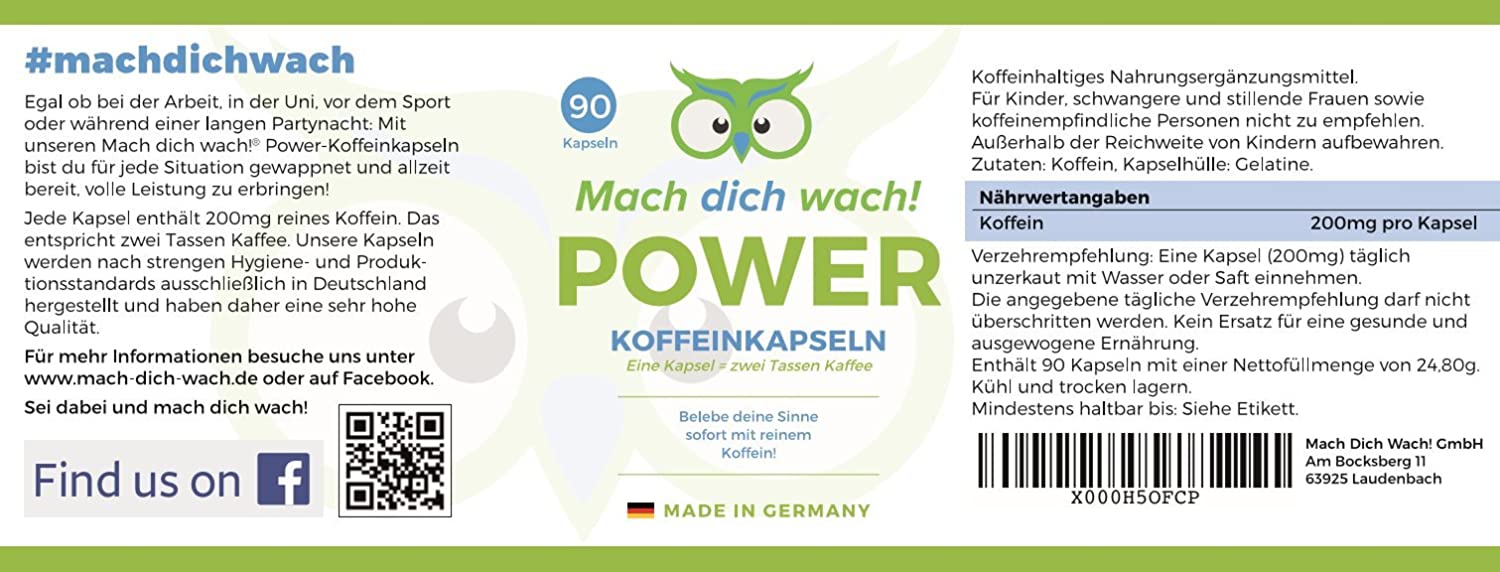 Mach Dich Wach – Vitamine - Aktion – inhaltsstoffe – Deutschland